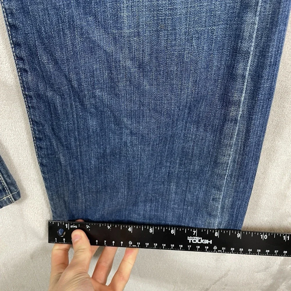 G-Star Raw Blue Jeans Core Custom Mens 32x30 Y2K VTG Distressed Stash Pocket
